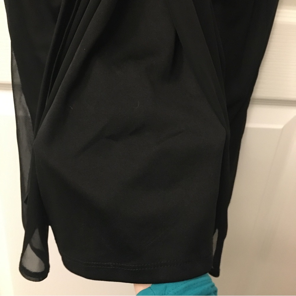 Black Drapery Dress - Picture 9 of 12
